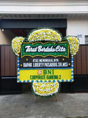 Papan Bunga Duka di Congkrang
